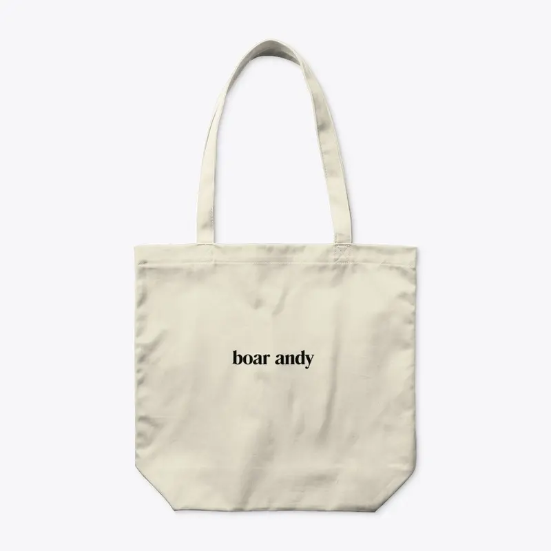 Boar Andy Organic Tote